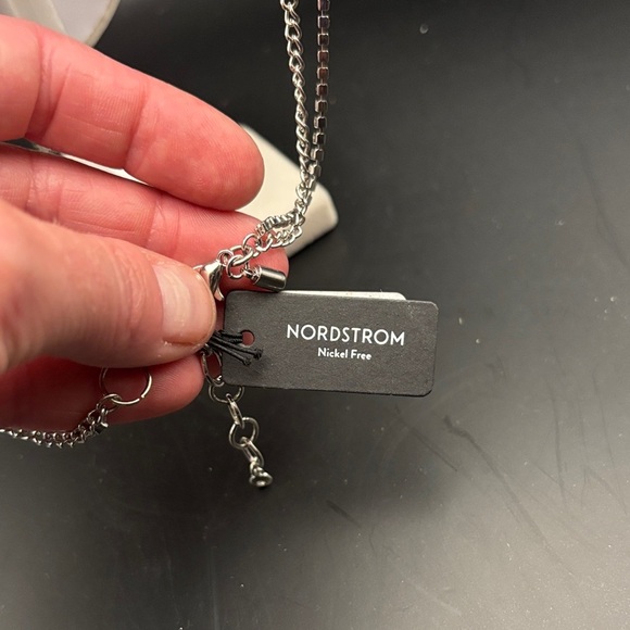 Nordstrom Silver Layered Necklace - Picture 4 of 8